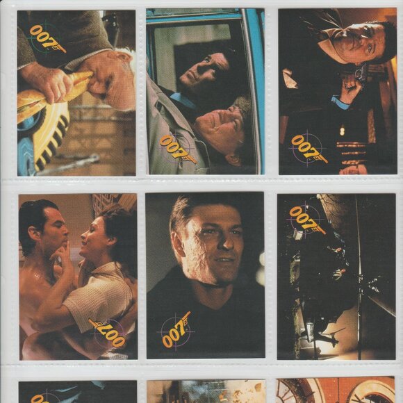 Graffiti 1995 007 James Bond Golden Eye Trading Card Complete base Set (90) - Picture 5 of 12